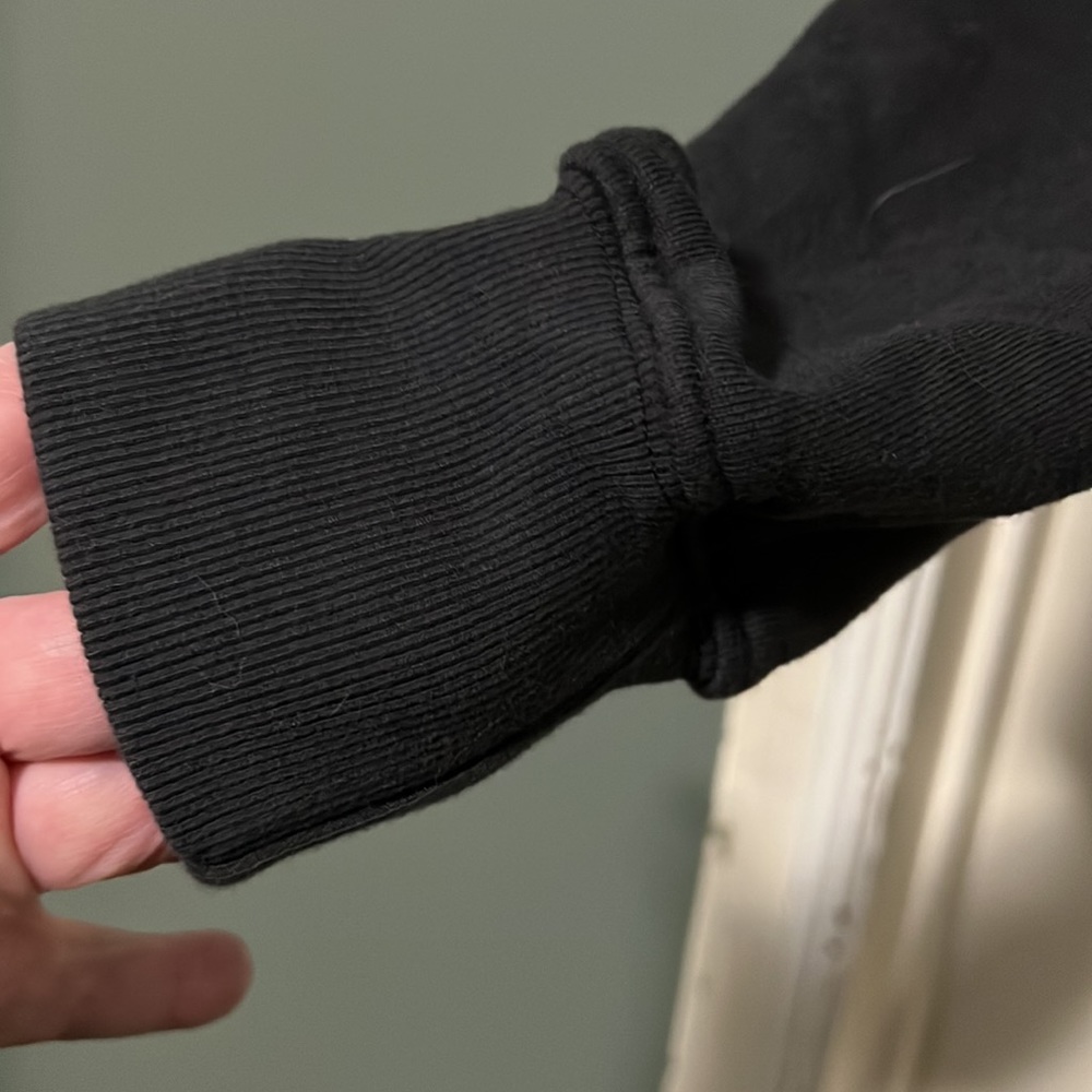 NWOT $98 Spiritual Gangster | Give Love | Raw Hem Loose Threads Hoodie - Picture 7 of 17